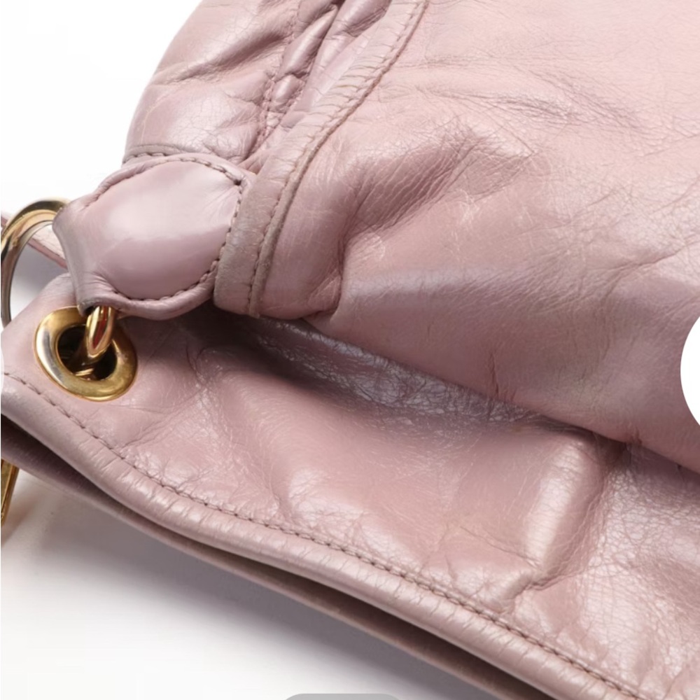 Miu Miu Mughetto Matelasse Lux Leather Coffer Bag - Picture 12 of 13
